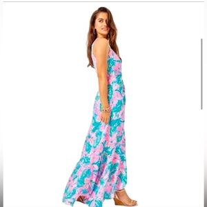 Lilly Pulitzer Taylee Maxi Gimme The Juice NWT